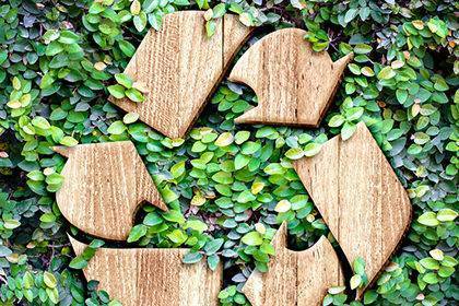 Recycling von Naturkunststoff