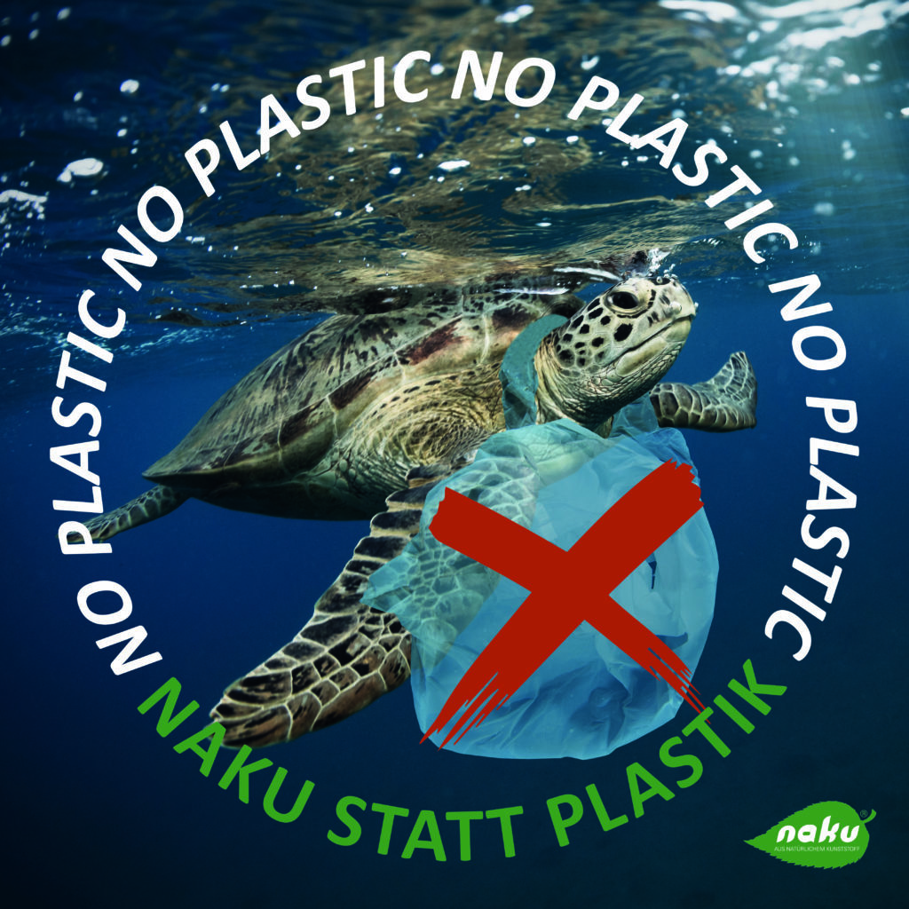 Underwater global problem with plastic rubbish | NaKu - Aus Natürlichem Kunststoff No plastic!