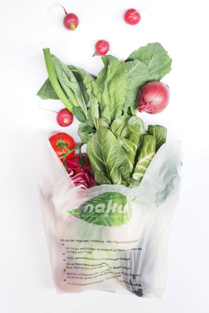 Organic bags made from bioplastics