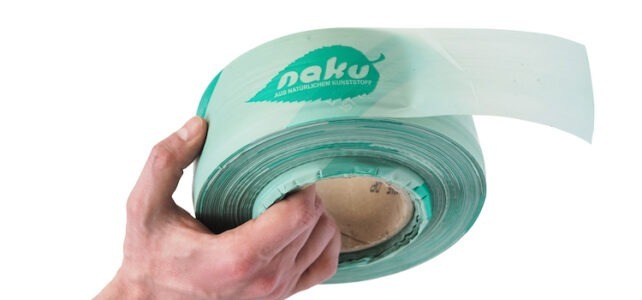 NaKu barrier tape made of bioplastic - 100% biodegradable