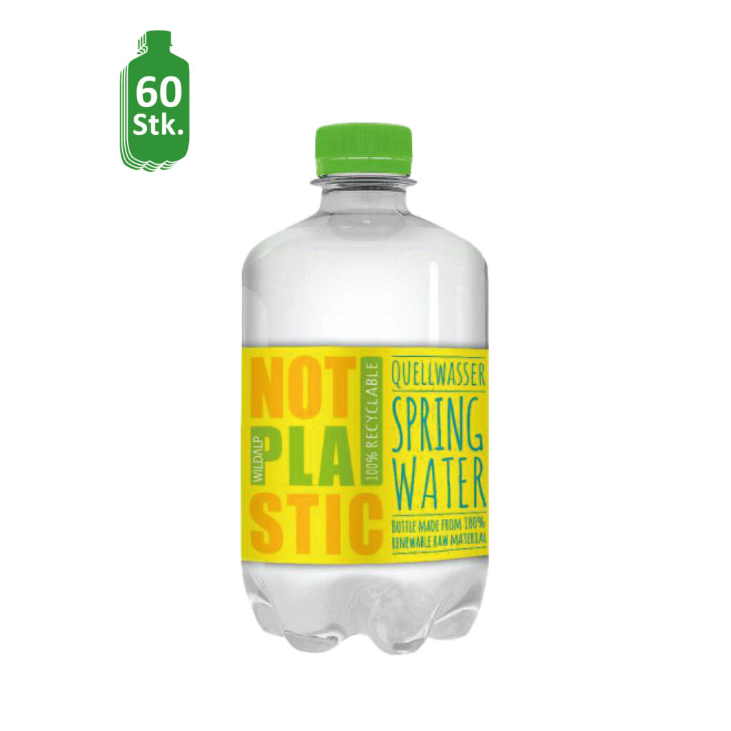 NOT PLASTIC WATER - Natürlicher Trinkgenuss ganz ohne Plastik
