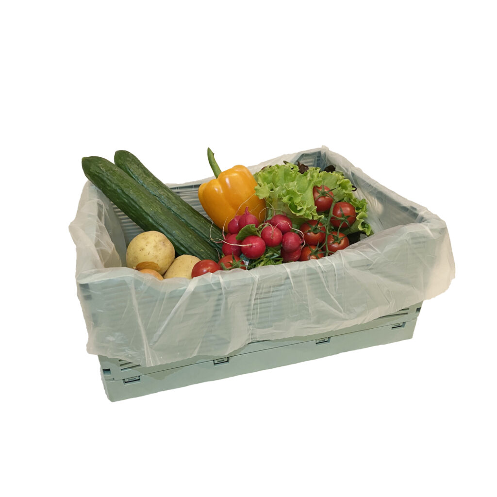 NaKu organic inlay bag made of organic plastic for organic farms