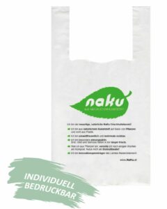 NaKu organic bags/organic carrier bags made of bioplastics