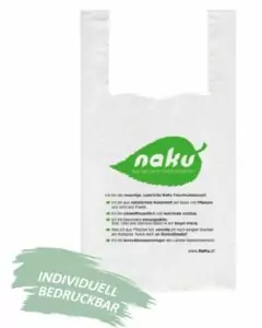 NaKu Bio-Sackerl/Bio-Tragetaschen aus Biokunststoff NaKu Bio-Sackerl/Bio-Tragetaschen aus Biokunststoff
