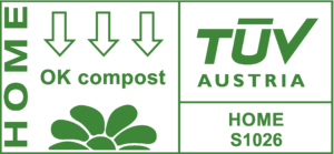 TÜV OK compost HOME seal