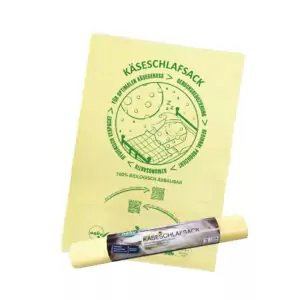 Der NaKu Käseschlafsack. Der Käsebeutel zur optimalen Lagerung von Käse. Der NaKu Käseschlafsack. Der Käsebeutel zur optimalen Lagerung von Käse.