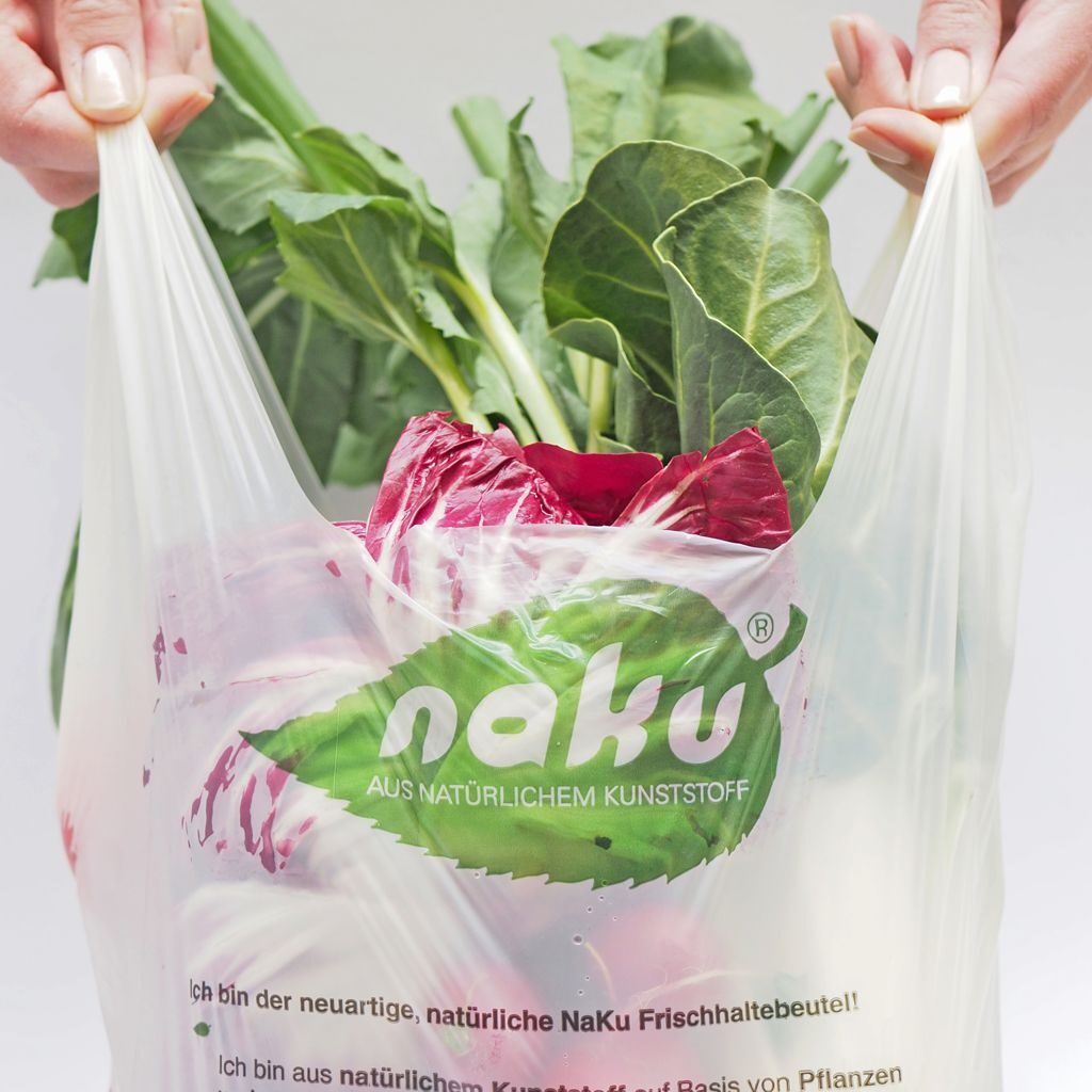 NaKu organic carrier bags made from bioplastics