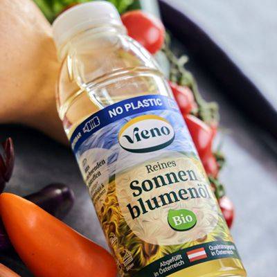 VIENO Bio-Sonnenblumenöl mit Gemüse