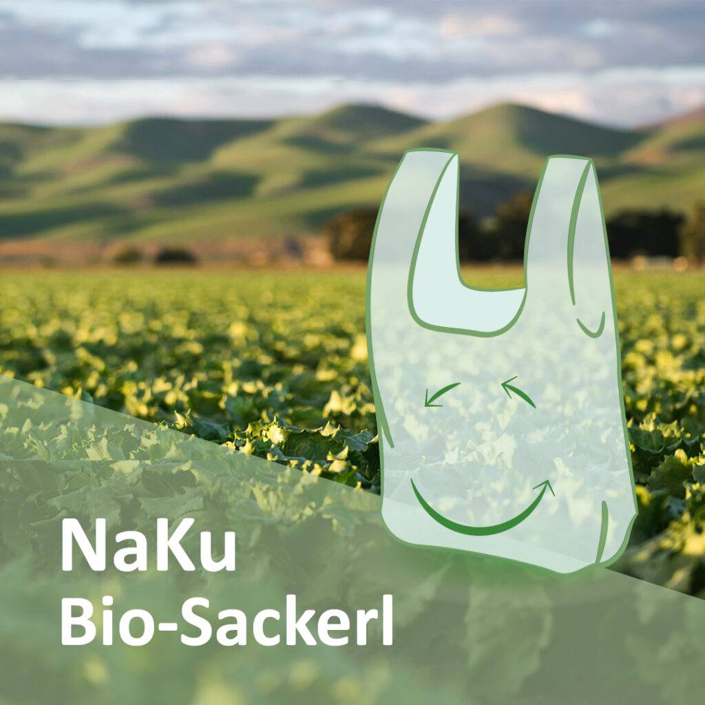 NaKu Unternehmensbereich Sackerl Tüten Beutel aus Biokunststoff