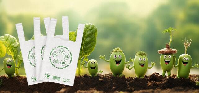 NaKu organic food storage bags with AI generated vegetables