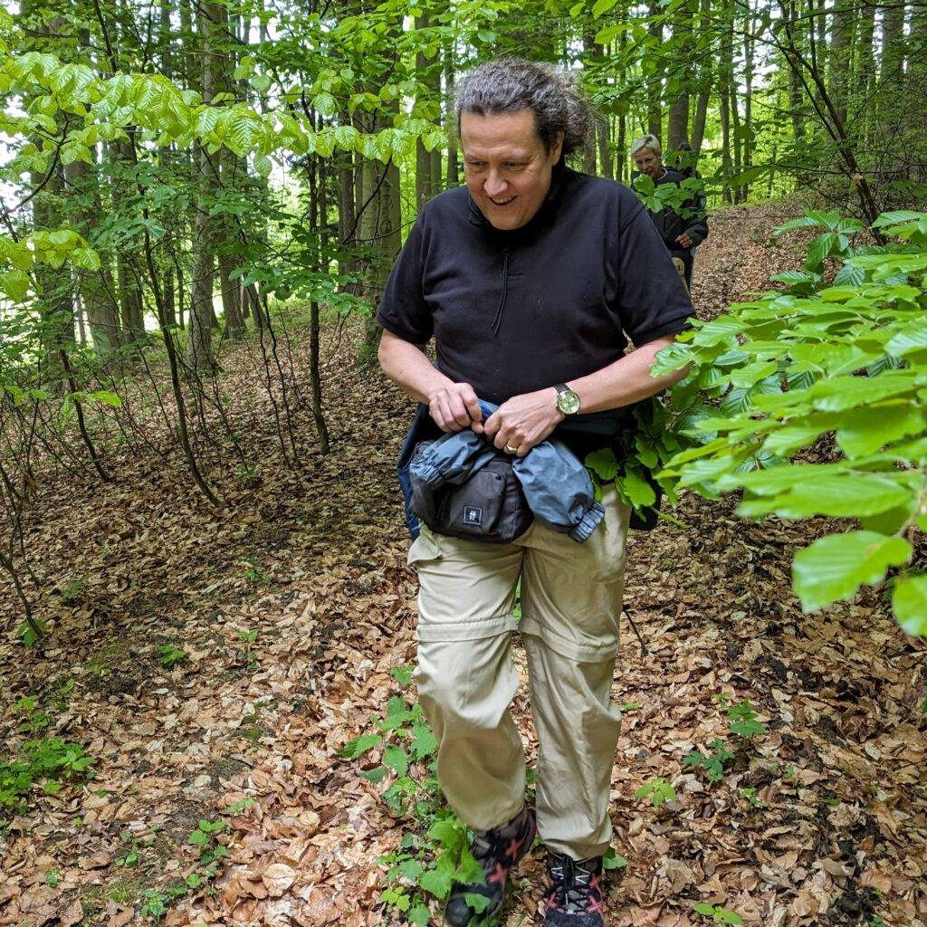 Johann Zimmermann am zweiten Tag des WALK4FUTURE