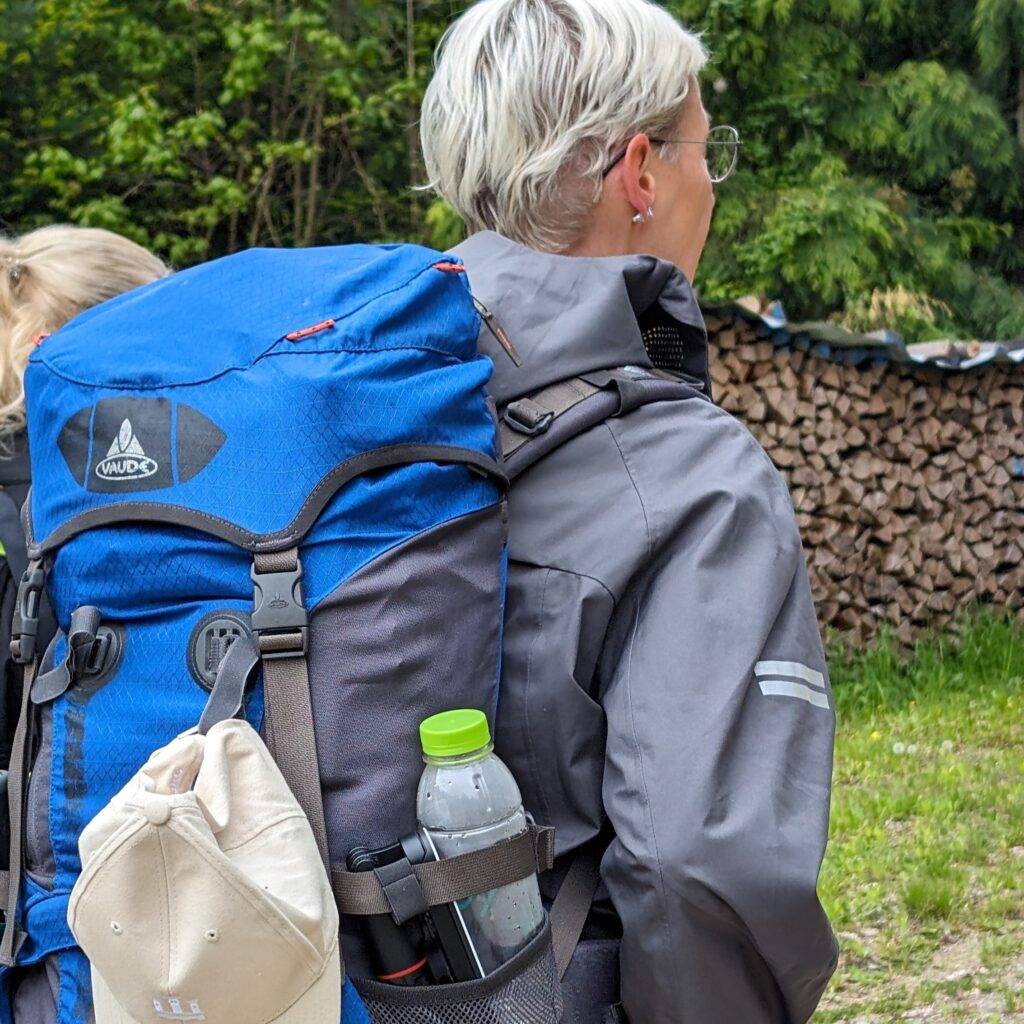 The NaKu bottle made of bioplastic is part of the WALK4FUTURE on the way from Klosterneuburg to Paris