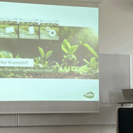 InnoWAP KickOff Meeting Johann Zimmermann Vorstellung NaKu Johann Zimmermann beim KickOff Meeting Forschungsprojekt InnoWAP