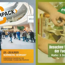 Besuchen Sie NaKu auf der Fachpack 2025 – Halle 3, Stand 3-341 (23.–25. September 2025) Erleben Sie, wie nachhaltiges Verpackungsdesign von morgen schon heute Realität wird – bei NaKu auf der Fachpack 2025!