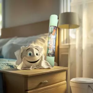 NaKu kleiner Restmüllbeutel - optimal für Hotelmülleimer