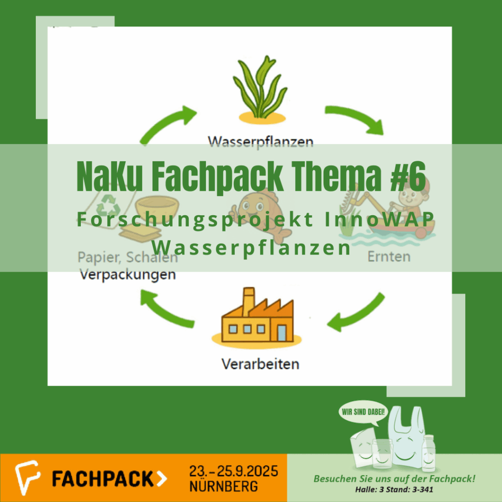 NaKu Fachpack 2025 Thema "Forschungsprojekt InnoWAP – Wasserpflanzen" NaKu Fachpack 2025 Thema "Forschungsprojekt InnoWAP – Wasserpflanzen"