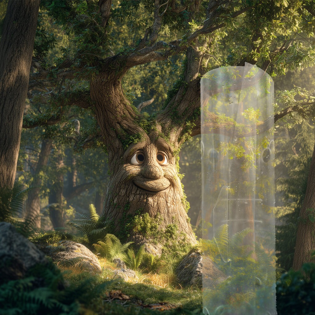 Die biologisch abbaubare Baumschutzhülle aus Biokunststoff Die biologisch abbaubare Baumschutzhülle aus PLA